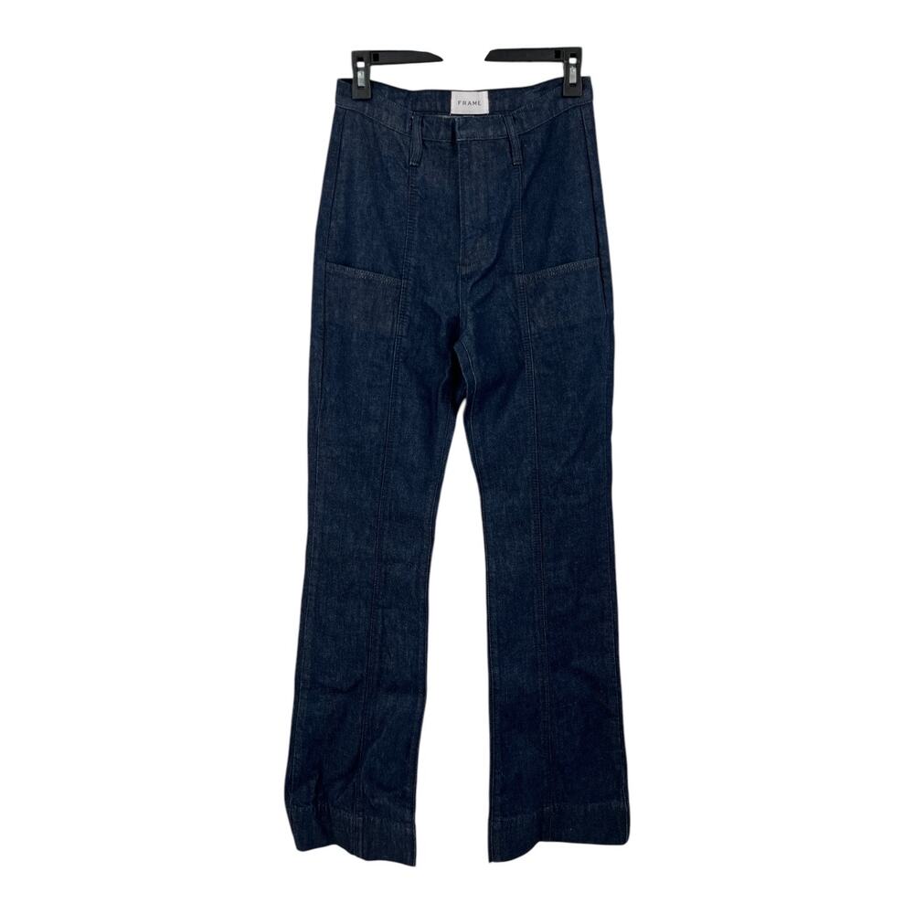 Frame pants Seamed pocket dark blue size 26